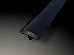 Heatscope Heaters Pure 3000W Radiant Heater detail CGI shows a slim wall‑mounted electric infrared panel.