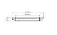 Spot 1600W Collection - Technical Drawing / Top by Heatscope Heaters